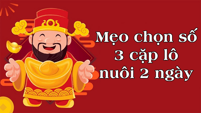 3 cặp lô nuôi khung 2 ngày chuẩn xác