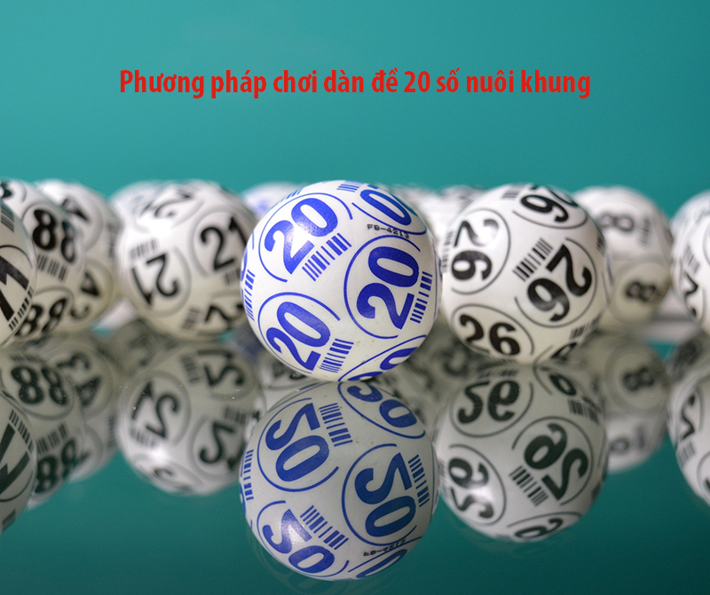Phương pháp chơi dàn đề 20 số nuôi khung